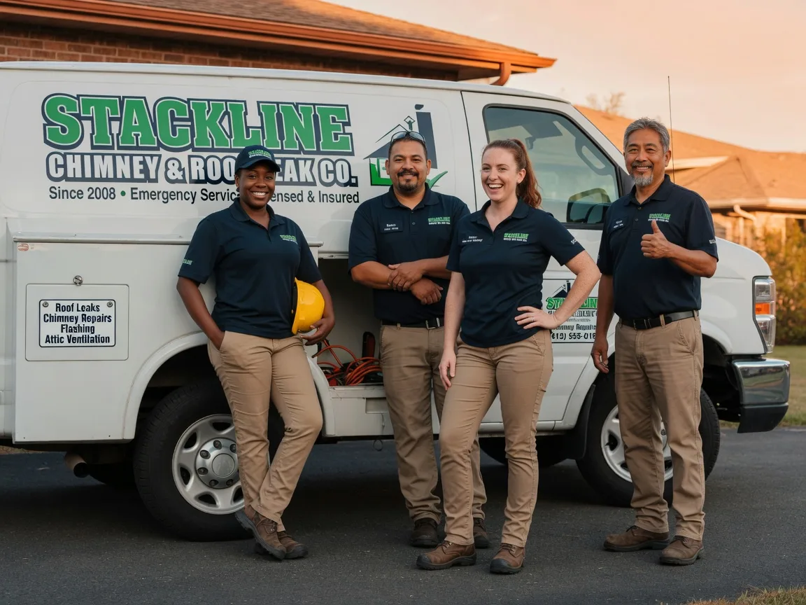 Chimney flashing repair company in Channing, MI